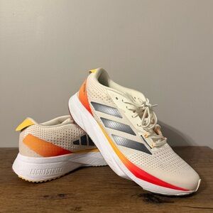 adidas adizero sl cream Running Shoes with Orange & Yellow Accents